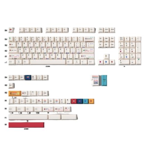147 PBT KeyCap�Z�b�g���F�o�Ńv���t�@�C��MX�X�C�b�`���J�j�J���L�[�{�[�h