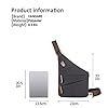 FANDARE New Sling Bag Men Travel Outdoor Business Messenger Bag Anti-Theft Multifunctional Portable Waterproof Polyester Black #4