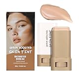 Foundation Stick Beauty Balm Serum Boosted Skin Tint, Serums Boosted Hydration Beauty Balm,Solid Tinted Moisturizing Serum Contour Stick,Feste Stiftform – Hygienisch, für Frauen (#04)
