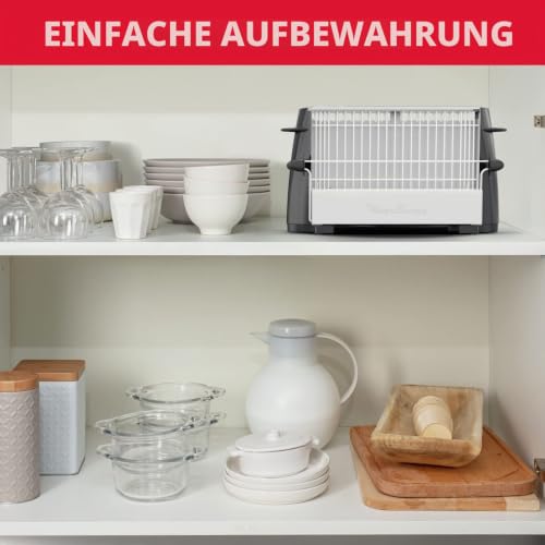 Moulinex A15453 Toaster, Schwarz – Ansicht 6