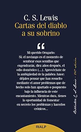 Portada de Cartas del diablo a su sobrino de C.S. Lewis