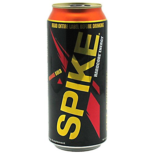 Spike Hardcore Energy Orange Gold - 24 (16 oz)