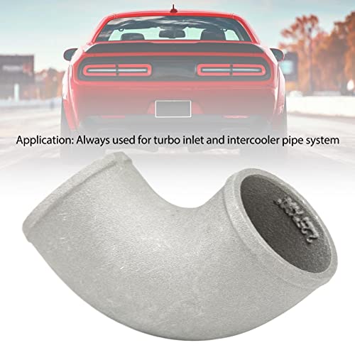Intercooler Tight Bend Tube, High Strength Anti Deformation Cast Aluminum 2.25In Od Turbo Intake Elbow Pipe For Cars #TOP3