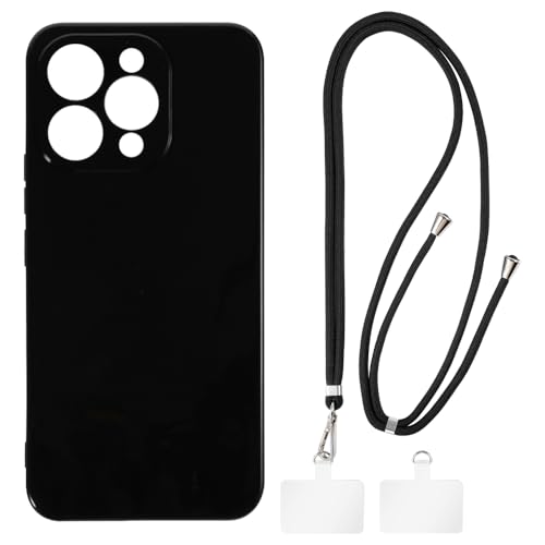 Shantime �P�[�X�ƃN���X�{�f�B�X�g���b�v�Z�b�g Oukitel P1 �Ƃ̌݊������� �g�уJ�o�[�Ƌ����o�b�N���t�������\�l�b�N�X�g���b�v�����2���̃p�b�`�t��(�u���b�N + �u���b�N)