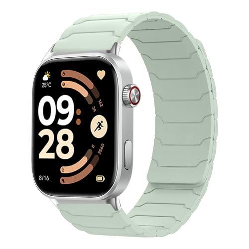[KiimLaa] �V���R���o���h Xiaomi Redmi watch 6 / Redmi watch 5 / 4 / Xiaomi band 9 pro/band 8 pro�Ή� ���v�x���g �}�O�l�b�g�� ���C�o���h �X�}�[�g�E�H�b�` �����o���h ����