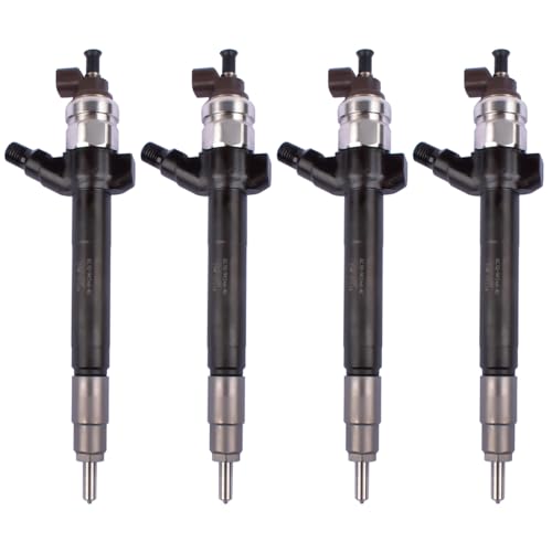 Bisenya 4x injecteur 6C1Q-9K546-AC Compatible avec Cit-roen Jum-per Fi-at Du-cato Fo-rd Tran-sit Peu-geot Bo-xer 2.2 TDCI 6C1Q9K546AC 0950005801 095000-5800