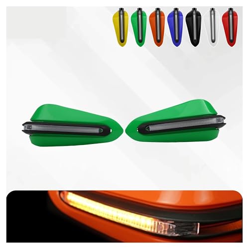 Protège-levier de frein motocross guidon scooter avec LED - 2