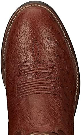 Tony Lama Men's Tiberius Western Boot Round Toe Cognac 10.5 B (M) US | Image 1
