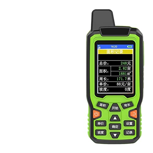 WHY-YUE Land Area Measure Calculation Meter GPS Acre Measuring Instrument High-Precision Handheld Acre Land Area Measuring Instrument Vehicle-Mounted Land Measuring Harvester