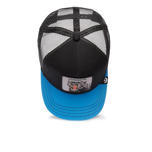 Image of Goorin Bros. Trucker Hat for Men and Women, Black (The Strength Panther), One Size