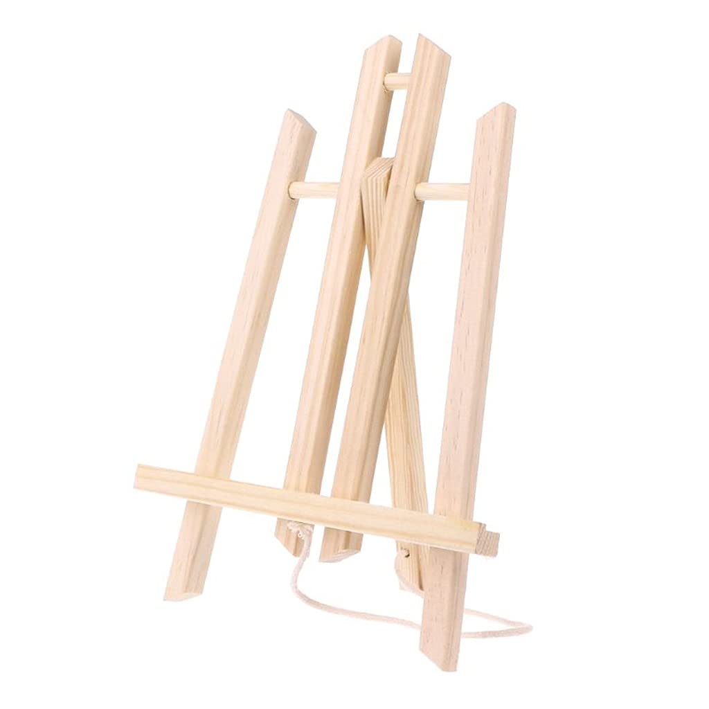 MYUYEE 30/50 Cm Wood Easel Advertisement Exhibition Display Shelf Holder Painting Stand (Size_Name 30Cm)