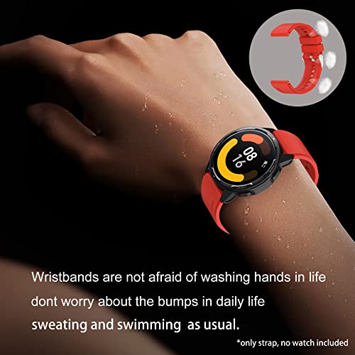 MIJOBS 3PCS Straps Compatible with Xiaomi Watch S1 Active Wristband Xiaomi Watch S1, Xiami Mi Watch Color, Mi Watch Sport - Image 4