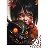  Puzzle Manga Devil per adulti e adolescenti, 1000 pezzi, puzzle per adulti, giochi di puzzle sostenibili, regali di Natale, 1000 pezzi (38x26 cm)