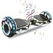 HappyBoard 6.5'' Hoverboard Patinetes de Acrobacias Patinete Eléctrico Bluetooth Monopatín Scooter Autobalanceado, Ruedas de Skate con luz LED, Motor Bluetooth de 700W (Verde Camuflaje)