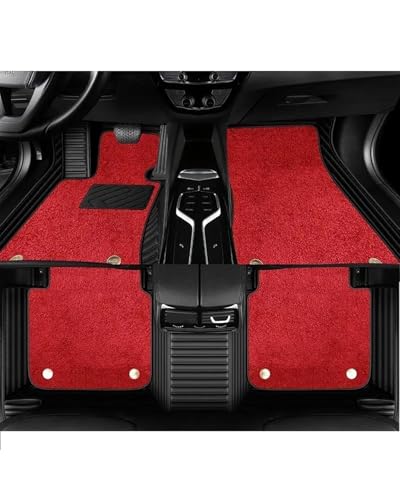 �t���A�}�b�g �� S �N���X W221 2004-2013 W222 W223 Pu ���U�[�Ԃ̃t���A�}�b�g�ϋv���̂���t�b�g�p�b�h�A�N�Z�T���[(Black Red,For W222 5Seat 2014-2020)