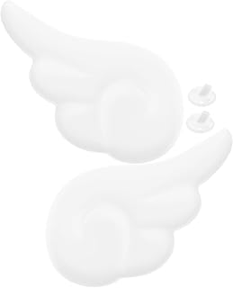 Yardenfun 2 Peças Asas De Capacete Decoração Asas Acessórios De Cocar Asas De Anjo Para Capacete Capacete De Esqui Ornamento Decoração De Motocicleta Mini Acessórios Acessórios Fofos