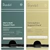 Perelel Conception Support & Men's Multi Support Bundle, Prenatal Multivitamin for Fertility Wellness & Daily Multivitamin for Men's Wellness, 60 Daily Pill Packs