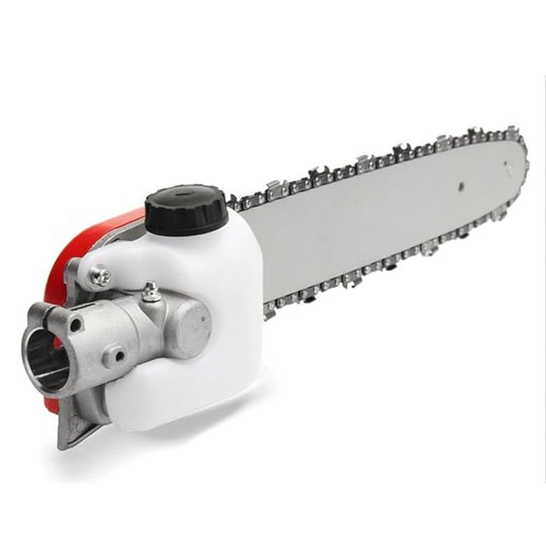 Chainsaw Attachment for Brush Cutter/Grass Cutter (2-Stroke & 4-Stroke) | 9 Teeth Spline 28 MM | For Tree Felling, Pruning & Branch Cutting-image-49