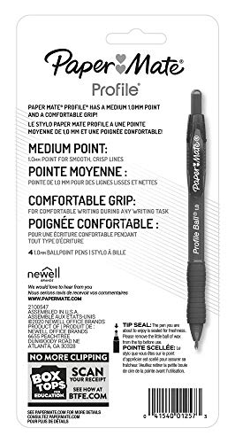 Paper Mate Profile Retractable Ballpoint Pen, 4/Pack 2 413e9f0U7PL