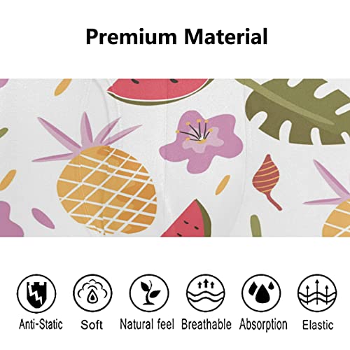 Bóxer para hombre calzoncillos elásticos cómodos pack de 2 ropa interior estampada de frutas 5