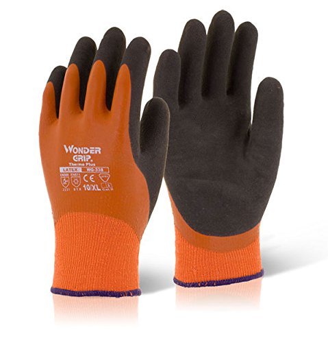 Wonder Grip - Guantes de seguridad Thermo Plus, grandes