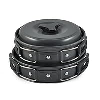 Algopix Similar Product 15 - OuterEQ Camping Cookware Outdoor Mess