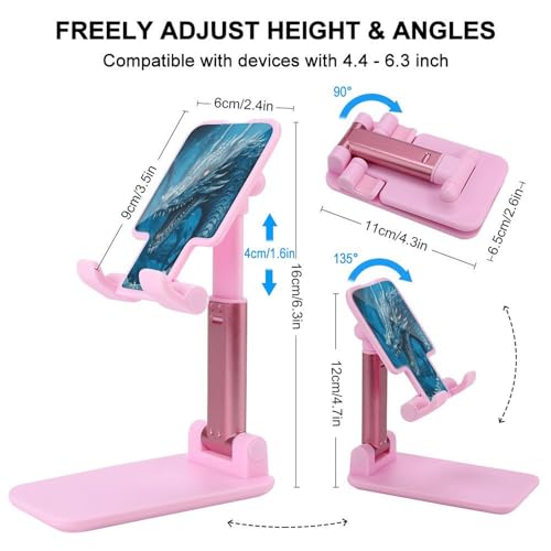 Support pliable pour téléphone portable réglable iPhone Android bureau - 2