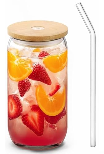 Image of Kamvy Printed Glass Milk Mug with Recipe Design (400ml) Pack of 1 | Transparent Drinking Glass for Coffee, Milk, Juice & Smoothies | Stylish Measuring Tumbler for Home & Kitchen (CAN)