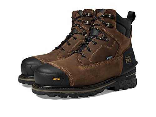 Image of Timberland PRO Men's Boondock HD 6 Inch Composite Safety Toe Waterproof Insulated Boots