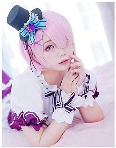 ラム レム メイド服 2019誕生日 お祭り コスプレ衣装 ハロウイン コスチューム 【アニバーサリー】 飾り付き風