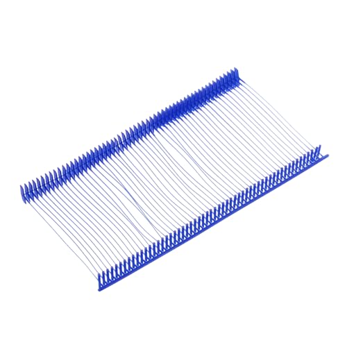 Attaches pour pistolet d'étiquetage bleu 50mm plastique PP pour étiquettes vêtements