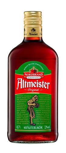 Altmeister Kräuterlikör, feinster Kräuterlikörgenuss mit einzigartigen Kräuteraromen, Zitrus, 0.7 l