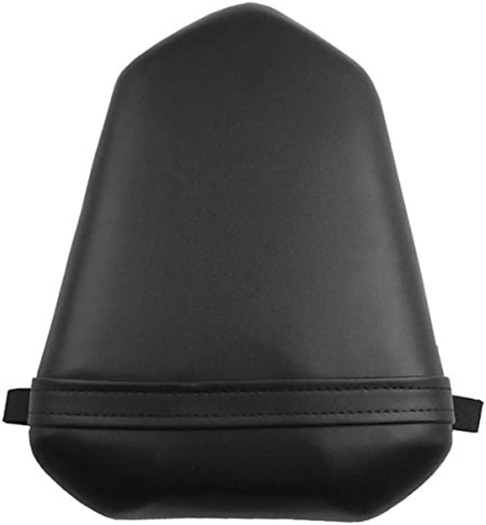 Rear Passenger Seat Pillion Compatible with Yamaha YZF R1 2007 2008, Black Artificial Leather Cushion Pad Replacement for Sport Bike​