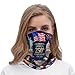 Multipurpose Head Scarf Fashion USA 250th Anniversary Patriotic Independence Celebration Face Mask Headwear for Fishing Yoga Motorcycling Football Cancer Chemo Hair Loss, Moisuture Wicking Neck Gaiter