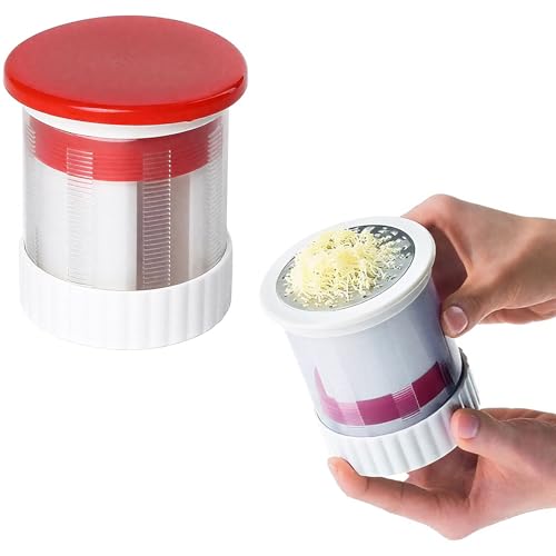 LATRAT Moulin à beurre multifonction - Râpe à fromage professionnelle en acier inoxydable - Multifonction - En plastique - Pour la maison, la cuisine, le restaurant