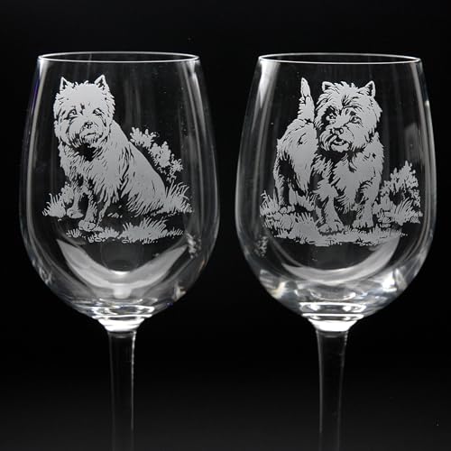 Gesneden Glazen Cocker Spaniel In Handgemaakte Houten Basis