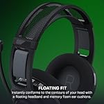 Turtle Beach Atlas 200 Wired Multiplatform Gaming Headset for Xbox, PlayStation, PC w/ 3.5mm Wired Connection - 50mm Nanoclear Drivers, Flip-to-Mute Mic, Memory Foam Cushions - Black - Image 5