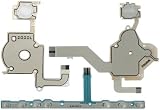 OSTENT Direzione Pulsante Croce Sinistra Volume Tastiera Destra Cavo Flessibile Compatibile per Sony PSP 2000 - 8