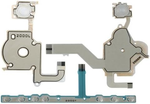 OSTENT Direzione Pulsante Croce Sinistra Volume Tastiera Destra Cavo Flessibile Compatibile per Sony PSP 2000 - 8