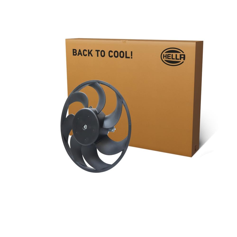 HELLA 8EW 366 420-161 wentylator, chłodzenie silnika - 12 V - 200 W - elektryczny - Ø: 310 mm - bez ramy wentylatora chłodnicy (ościeżnica) bez oporu