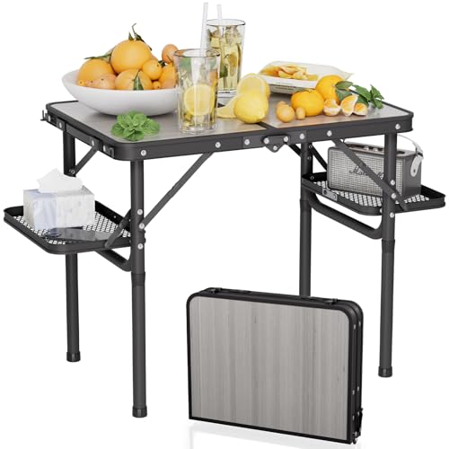 Titanker Folding Camping Table 2ft, Small Folding Camp