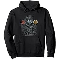 Game of Thrones For the Throne Sigils Sudadera con Capucha