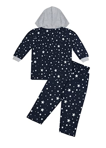 Image of 3BROS Cotton Bodysuit /Dress /Baba Suit for Boys /Girls Full Pajama Set & Casual Full Sleeves Shirt with Cap Attached Combo Kid's Set, Winter Collection for Kids, WinterWear for Kids