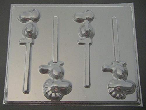 Woodstock Snoopy Peanuts Chocolate Candy Lollipop Mold