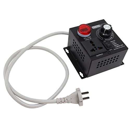 Image of SCR Universal Electronic Speed Regulator 4000W Motor Speed Controller 100-220V Thermostat Wide Voltage
