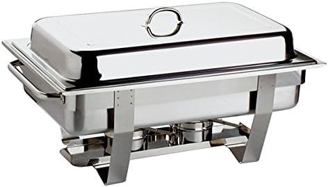 Chafing Dish GN 1/1 and 3 x GN 1/3 9 L Stainless Steel with Food Warmer Warming Device