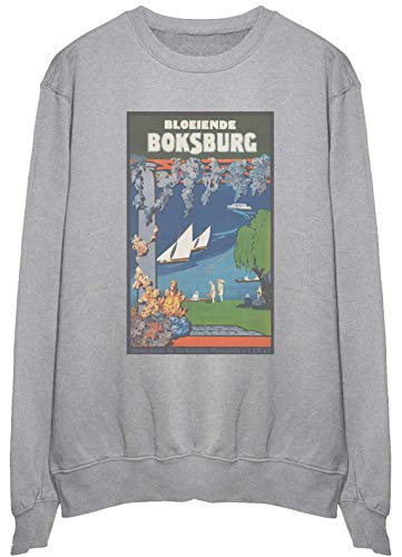 Sweatshirt Bloeiende Boksburg pull coton chaud col rond taille S souple
