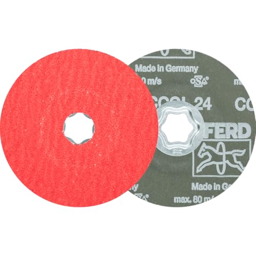 Disques à fibres COMBICLICK pour araser les cordons de soudure épais rapidement en atelier