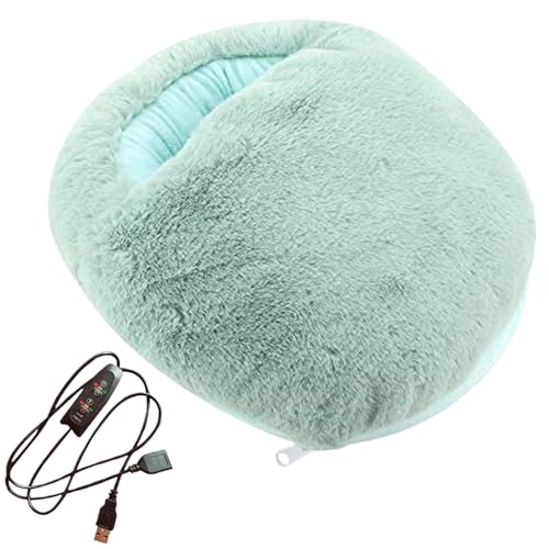 Enveloppe thermique pour pieds glacés avec coussin chauffant lavable