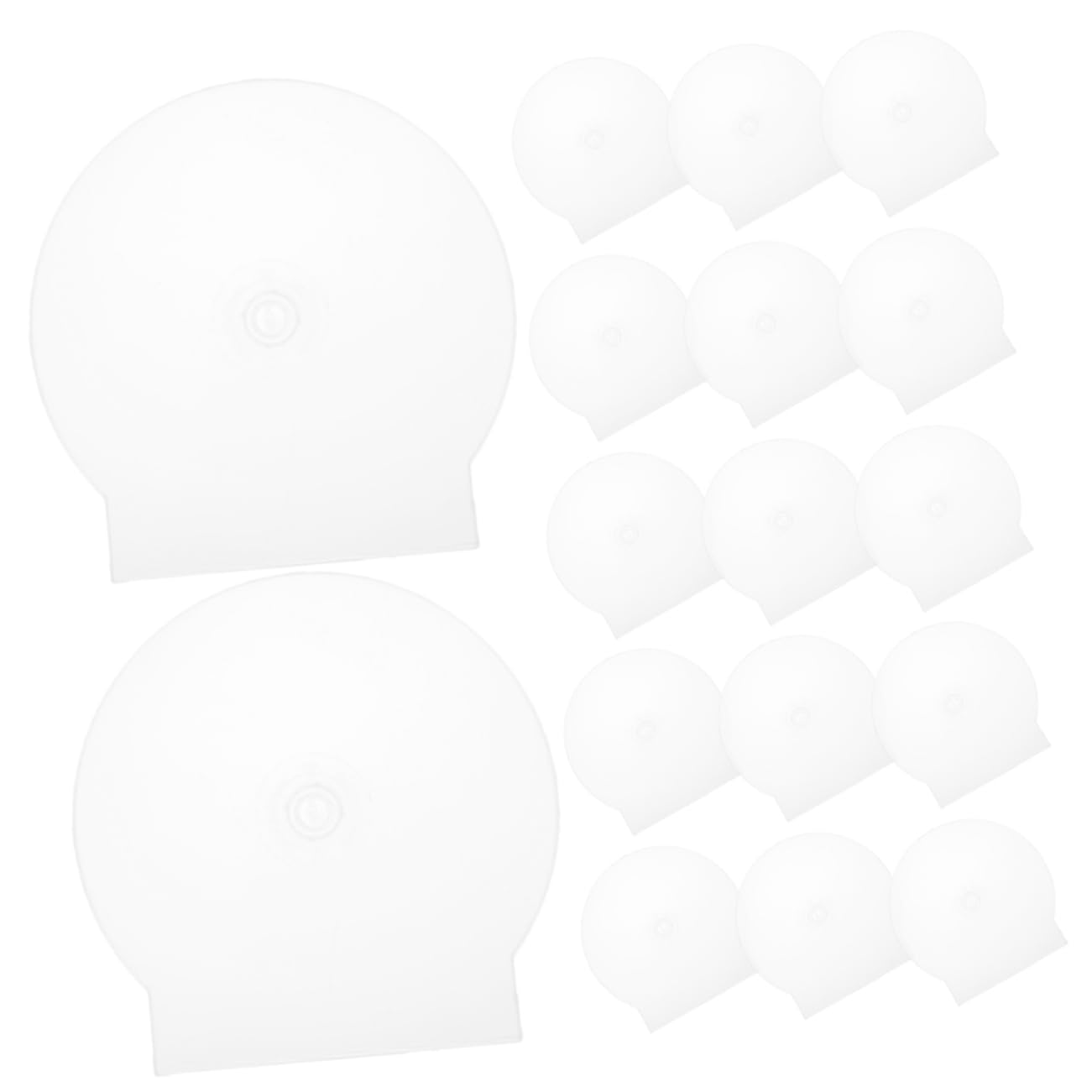 GALPADA 50pezzi Custodie Trasparenti in Plastica Rigida Per Cd Dvd Box Standard Protettivi Antigraffio e Antipolvere Contenitori Leggeri Per Archiviazione e Viaggio